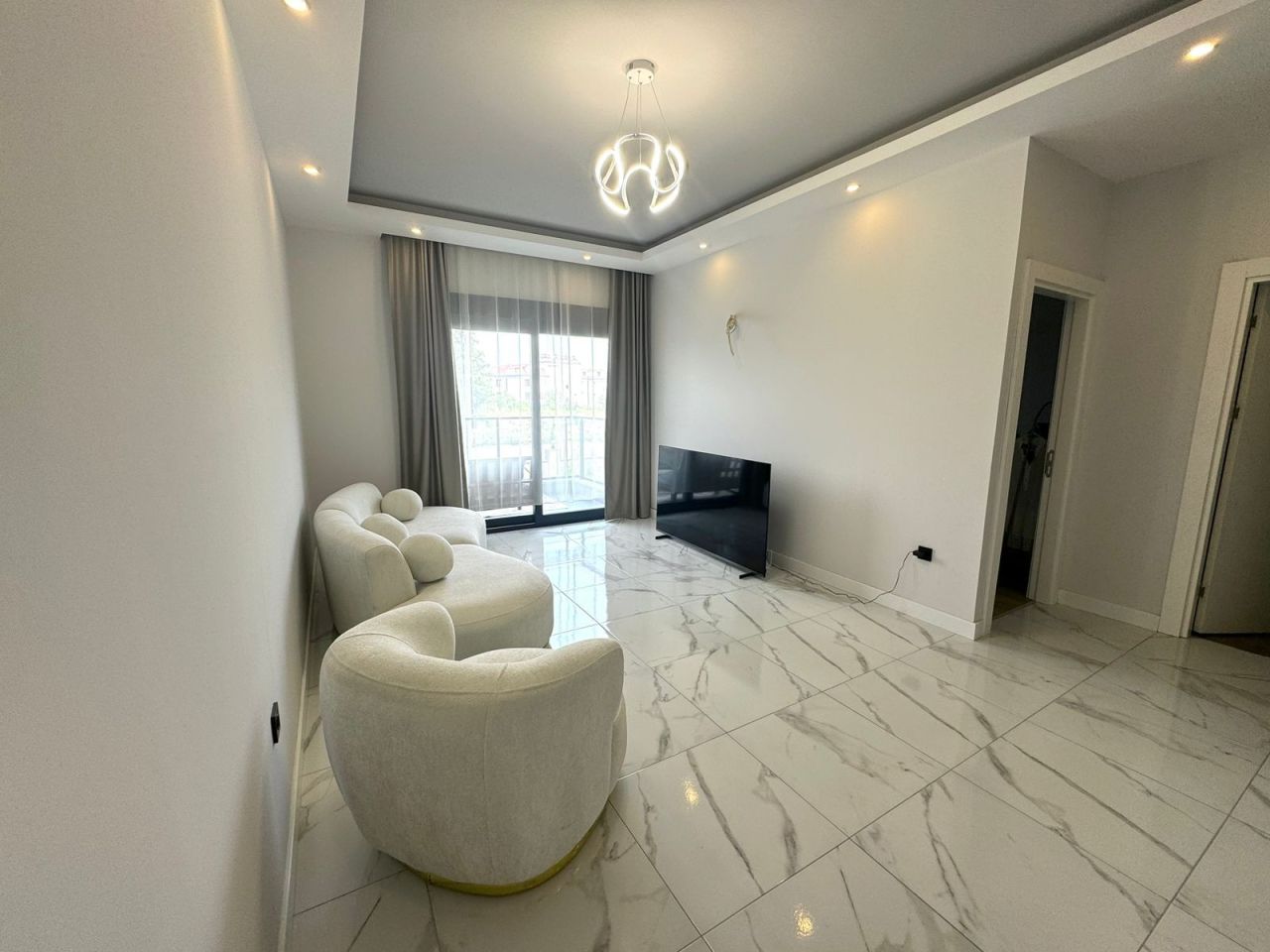 Апартаменты в Алании, Турция, 55 м² - фото 17