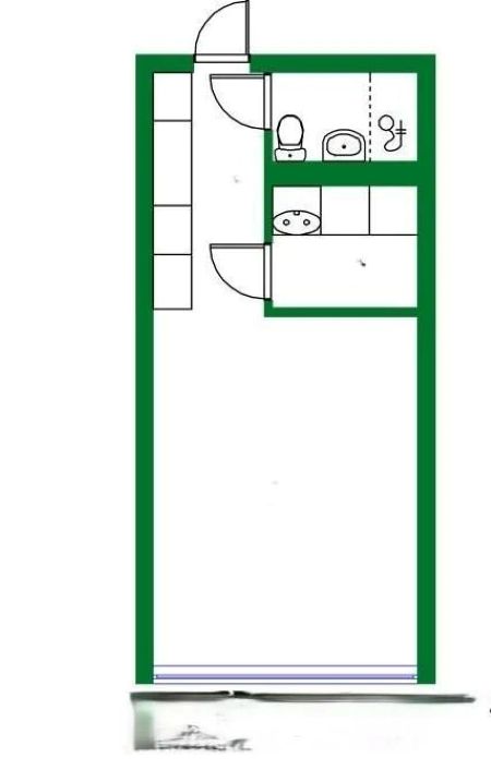 Квартира в Хельсинки, Финляндия, 25 м² - фото 2