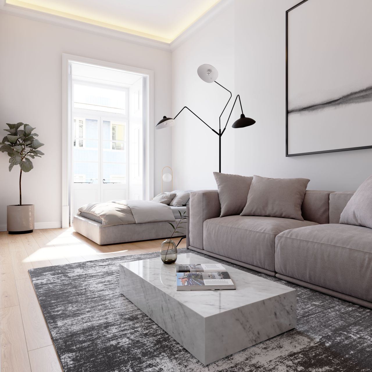 Квартира в Лиссабоне, Португалия, 37 м² - фото 1