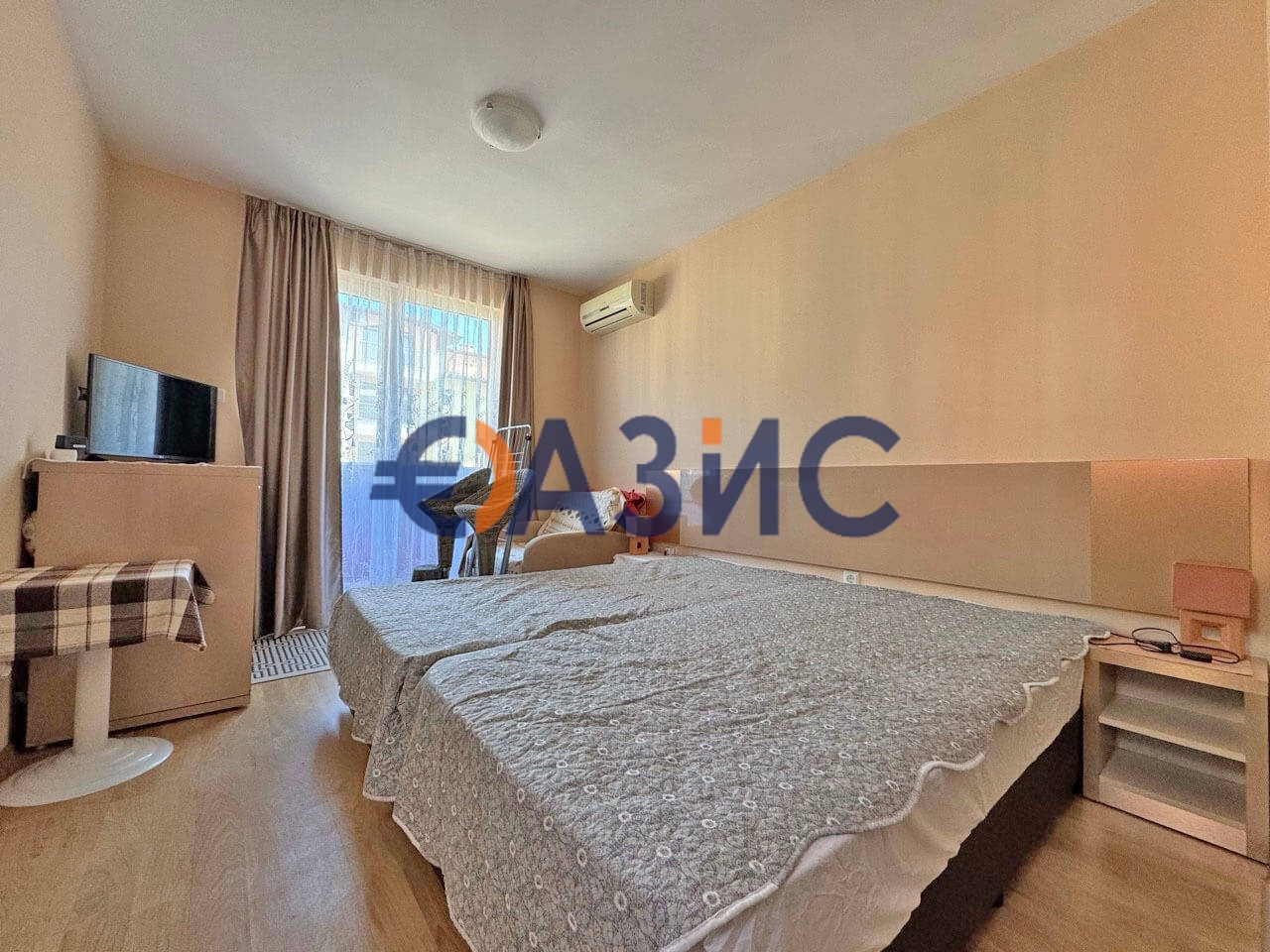 Апартаменты на Солнечном берегу, Болгария, 32.8 м² - фото 1