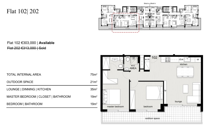 Апартаменты в Лимасоле, Кипр, 97 м² - фото 7
