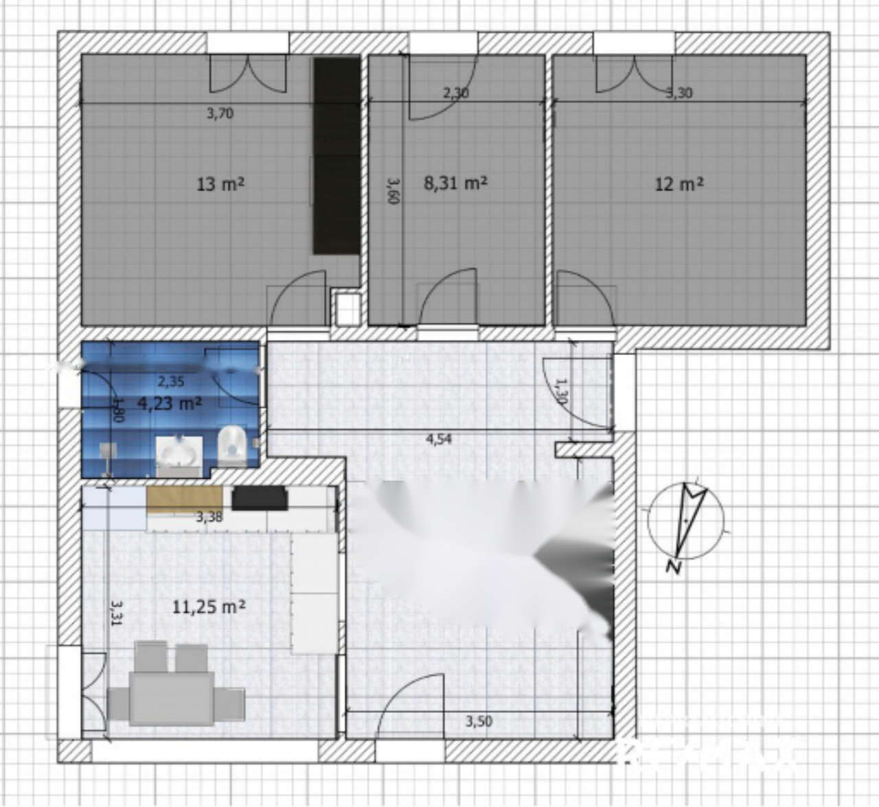 Квартира в Изоле, Словения, 63 м² - фото 2