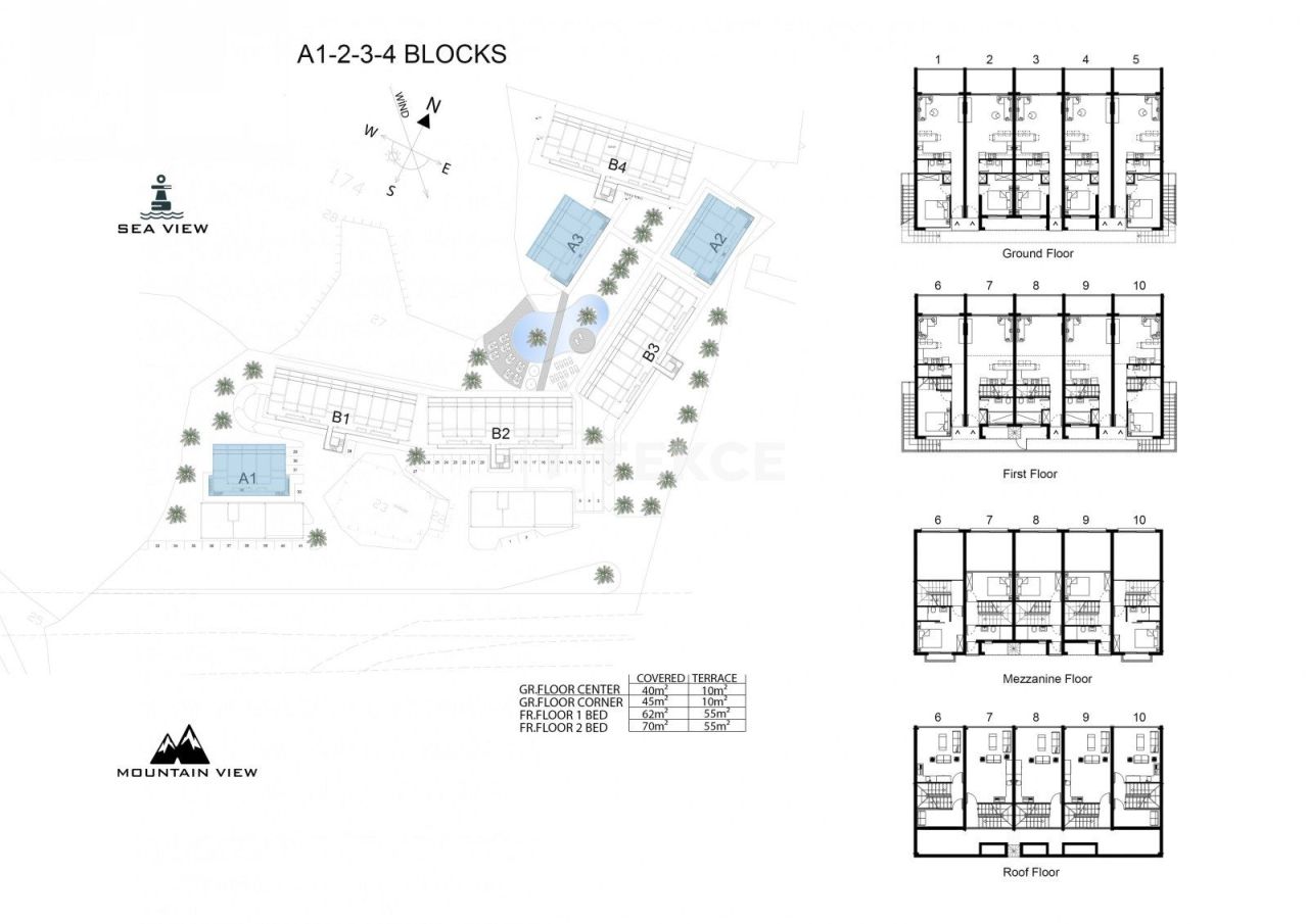 Апартаменты в Кирении, Кипр, 50 м² - фото 19