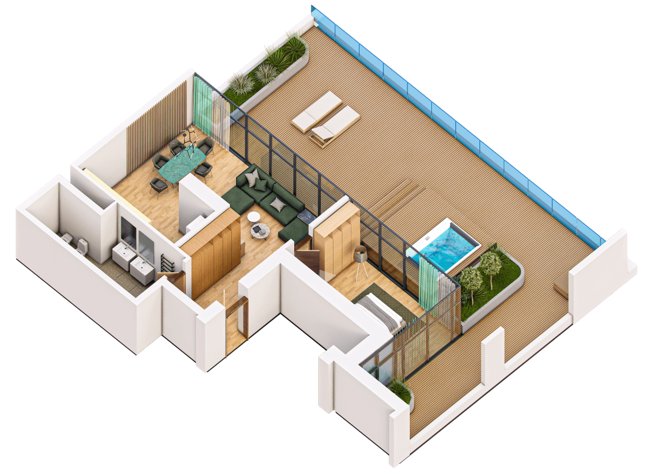 Апартаменты в Кобулети, Грузия, 35 м² - фото 9