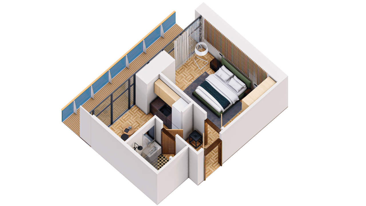 Апартаменты в Кобулети, Грузия, 35 м² - фото 8