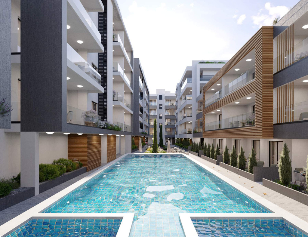 Апартаменты в Ларнаке, Кипр, 101 м² - фото 2