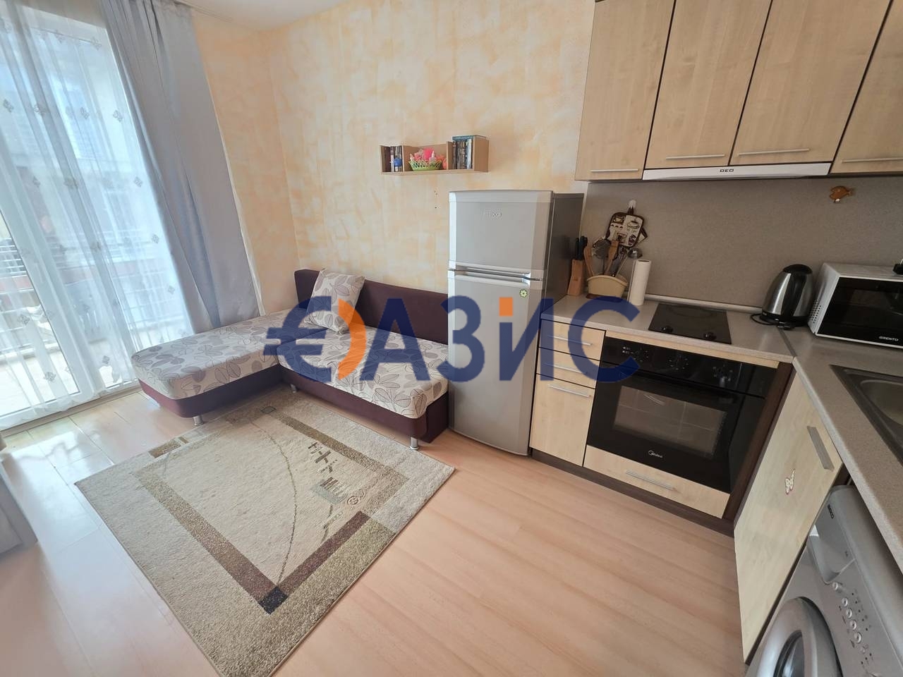Апартаменты на Солнечном берегу, Болгария, 30.5 м² - фото 1