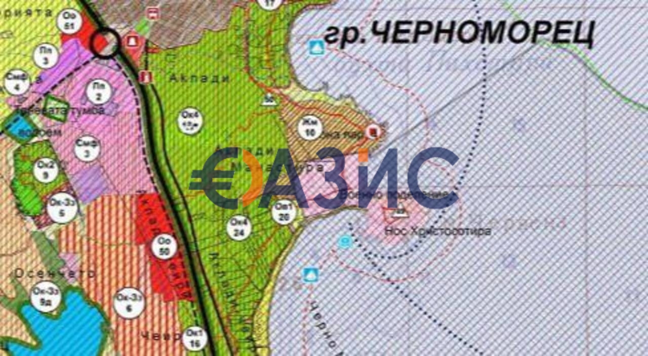 Коммерческая недвижимость в Черноморце, Болгария, 6 686 м² - фото 2