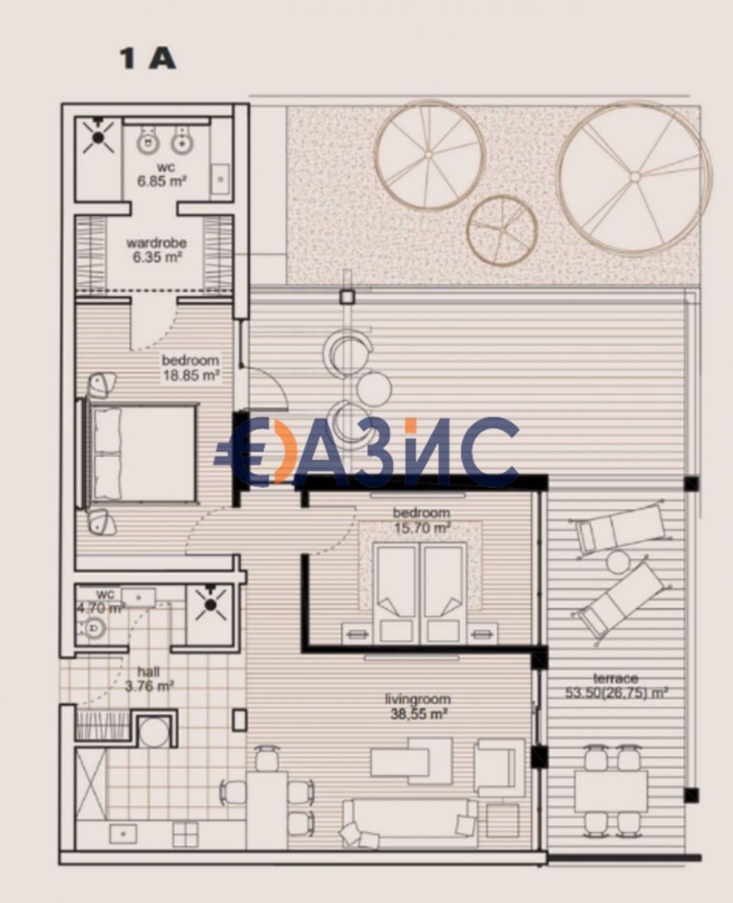Апартаменты в Святом Власе, Болгария, 193 м² - фото 9