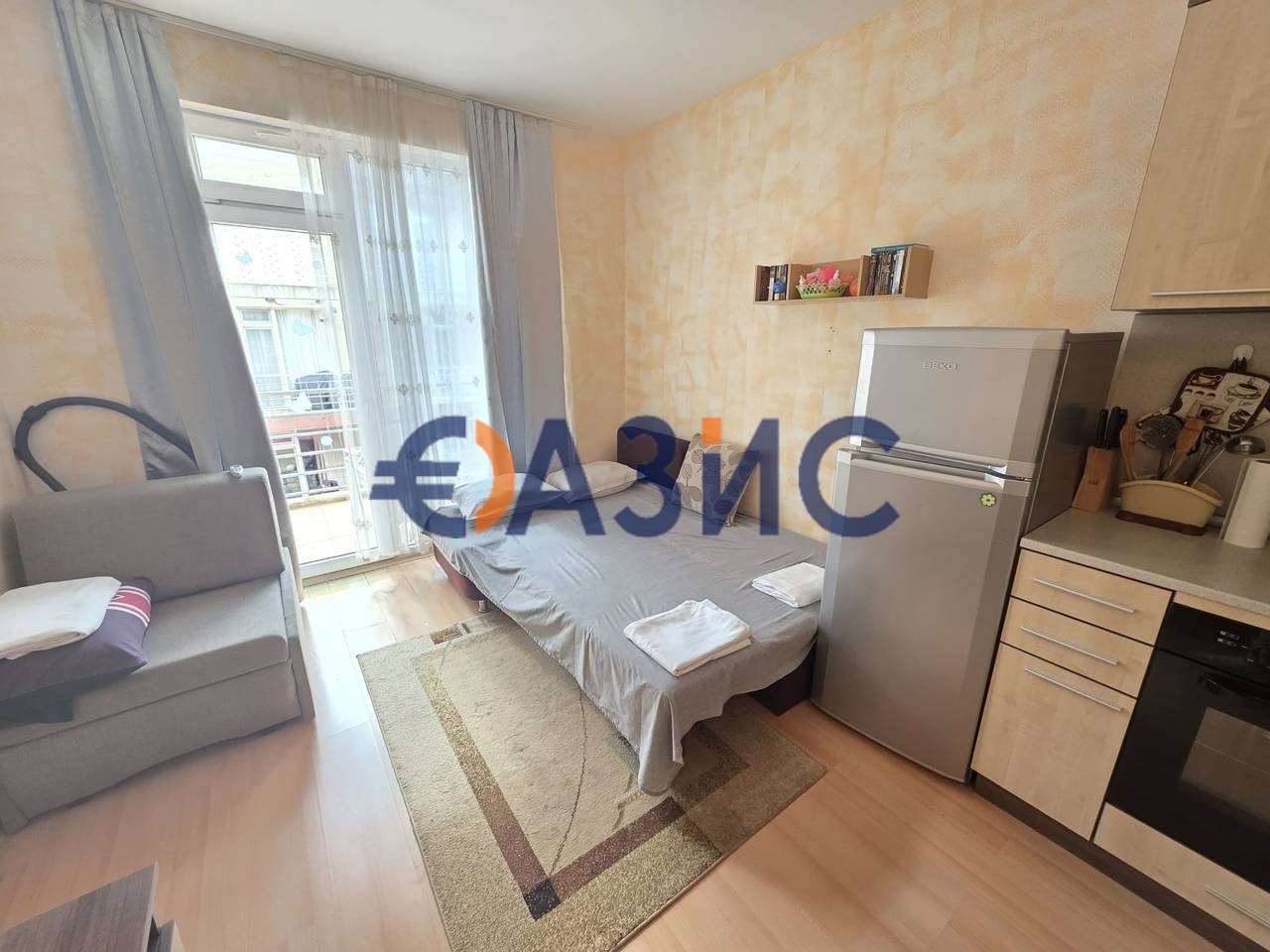 Апартаменты на Солнечном берегу, Болгария, 30.5 м² - фото 12