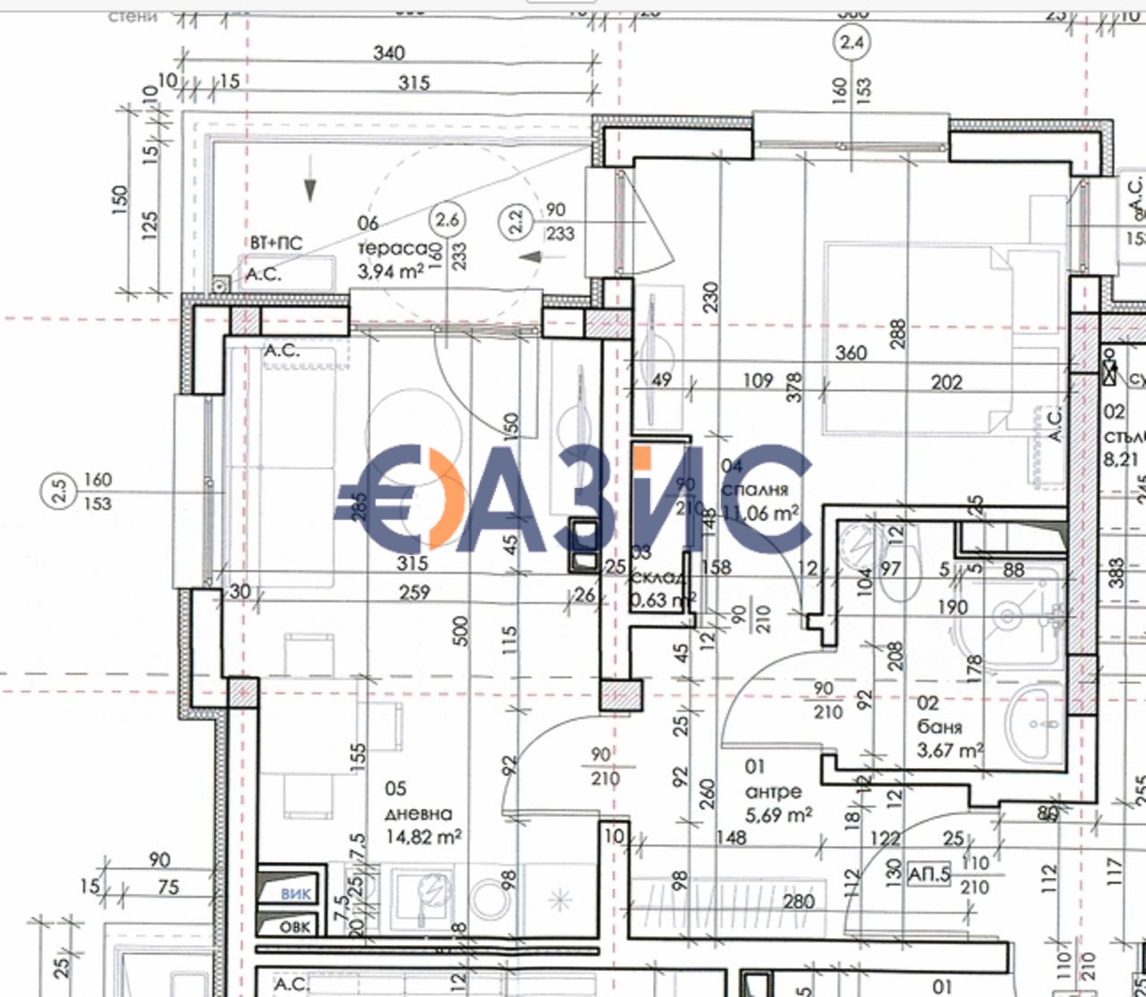 Апартаменты в Созополе, Болгария, 58.4 м² - фото 4
