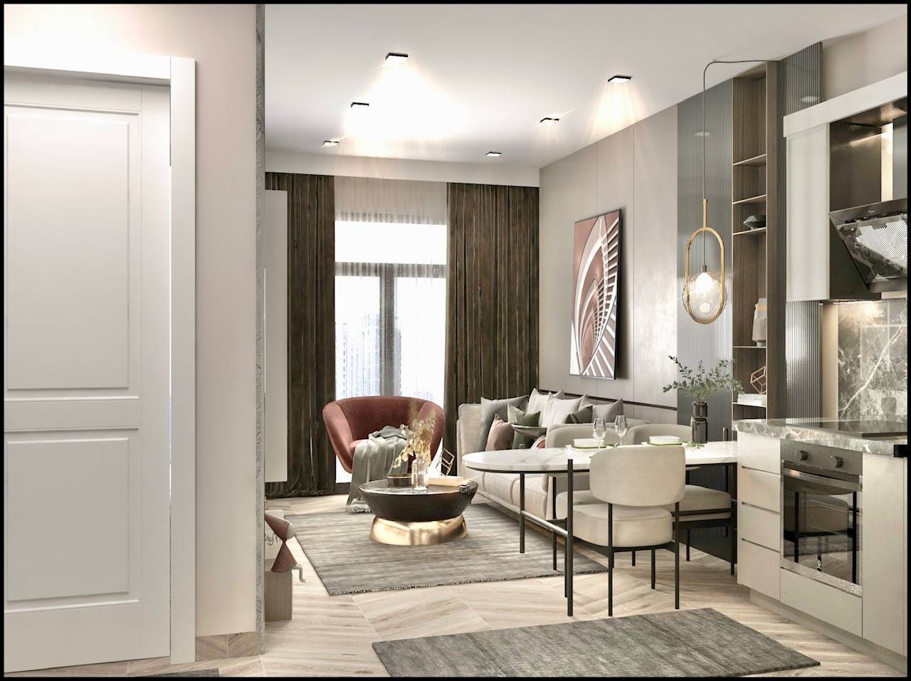 Квартира в Мерсине, Турция, 56 м² - фото 3