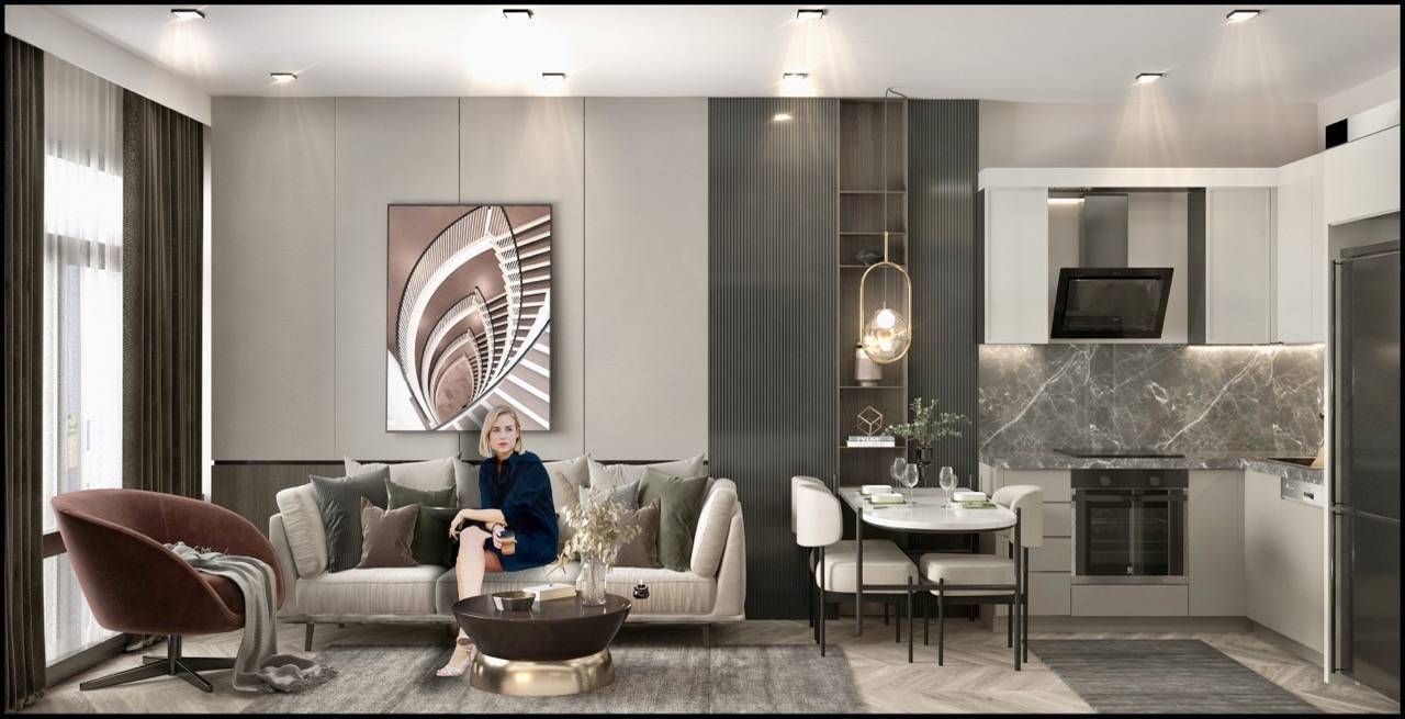 Квартира в Мерсине, Турция, 56 м² - фото 4