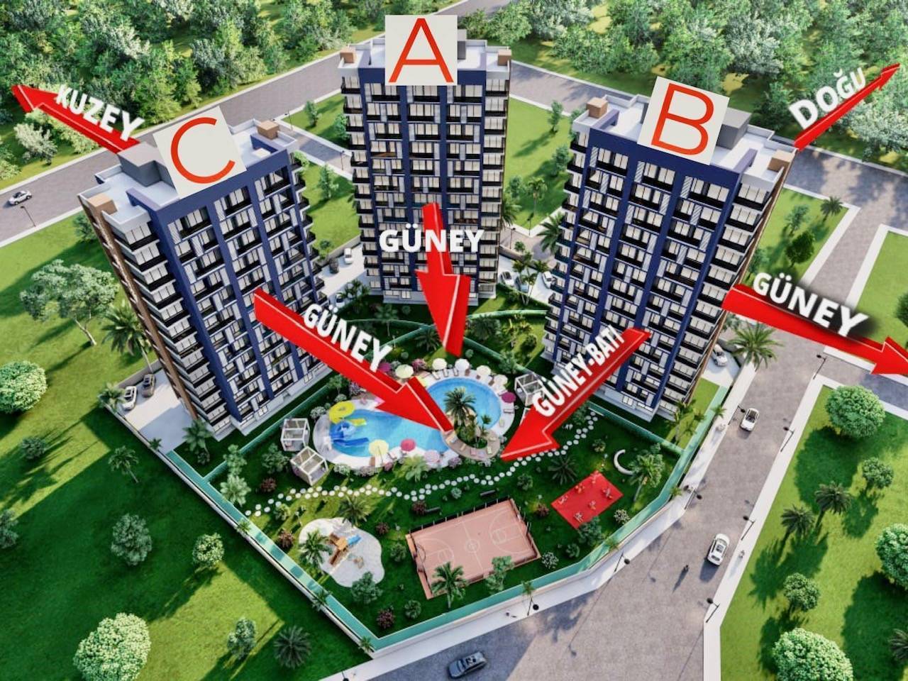 Квартира в Мерсине, Турция, 56 м² - фото 16