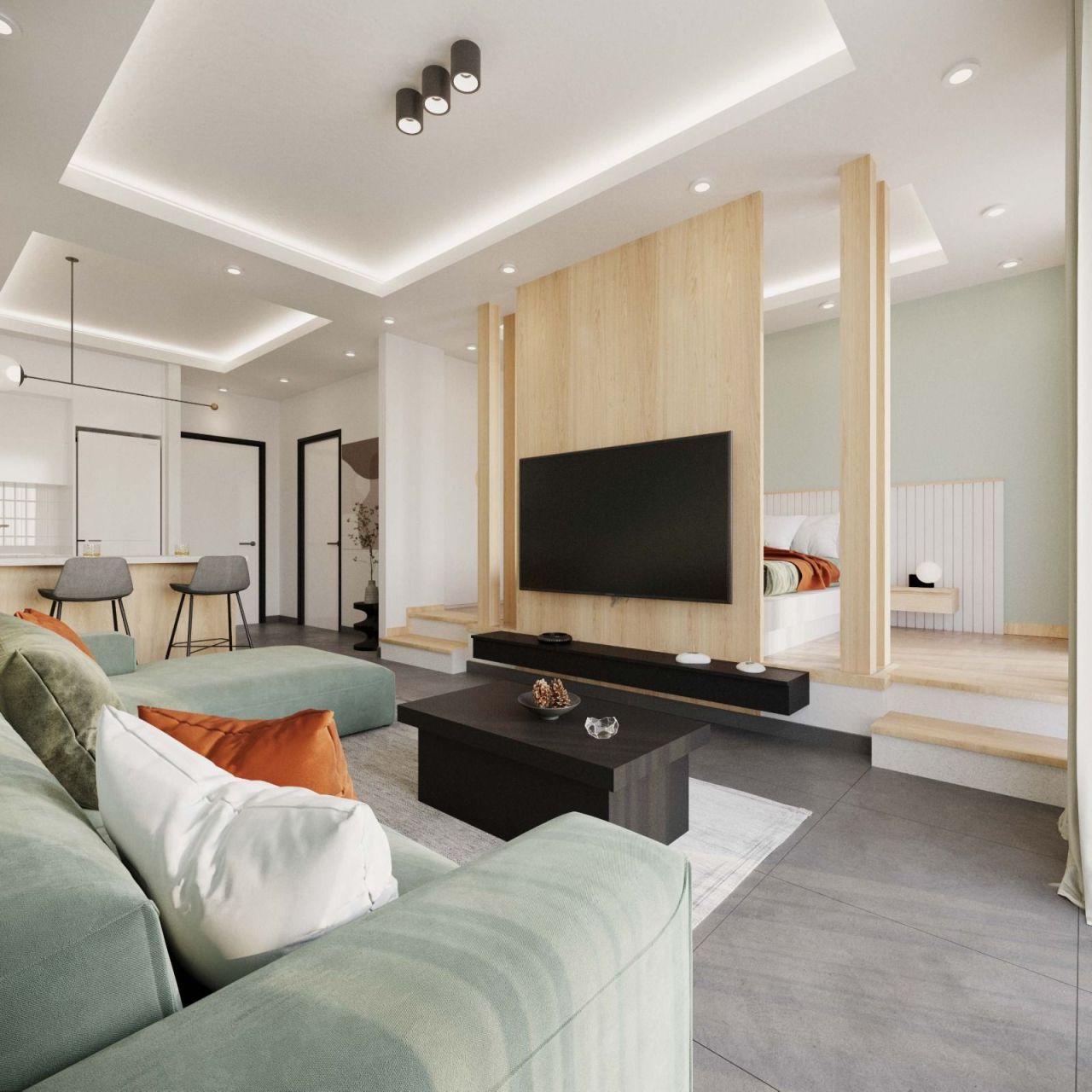 Квартира в Эсентепе, Кипр, 75 м² - фото 7