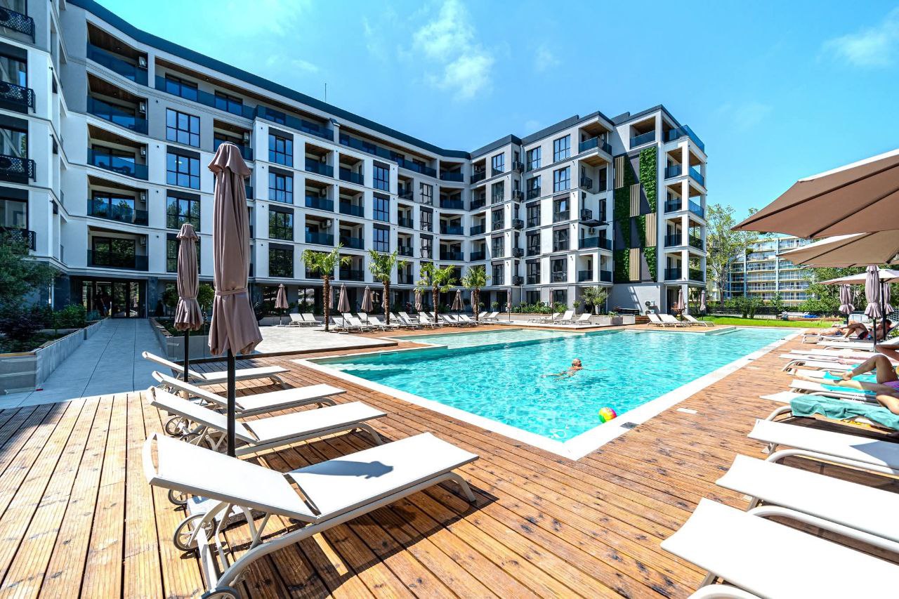 Квартира на Солнечном берегу, Болгария, 50 м² - фото 13