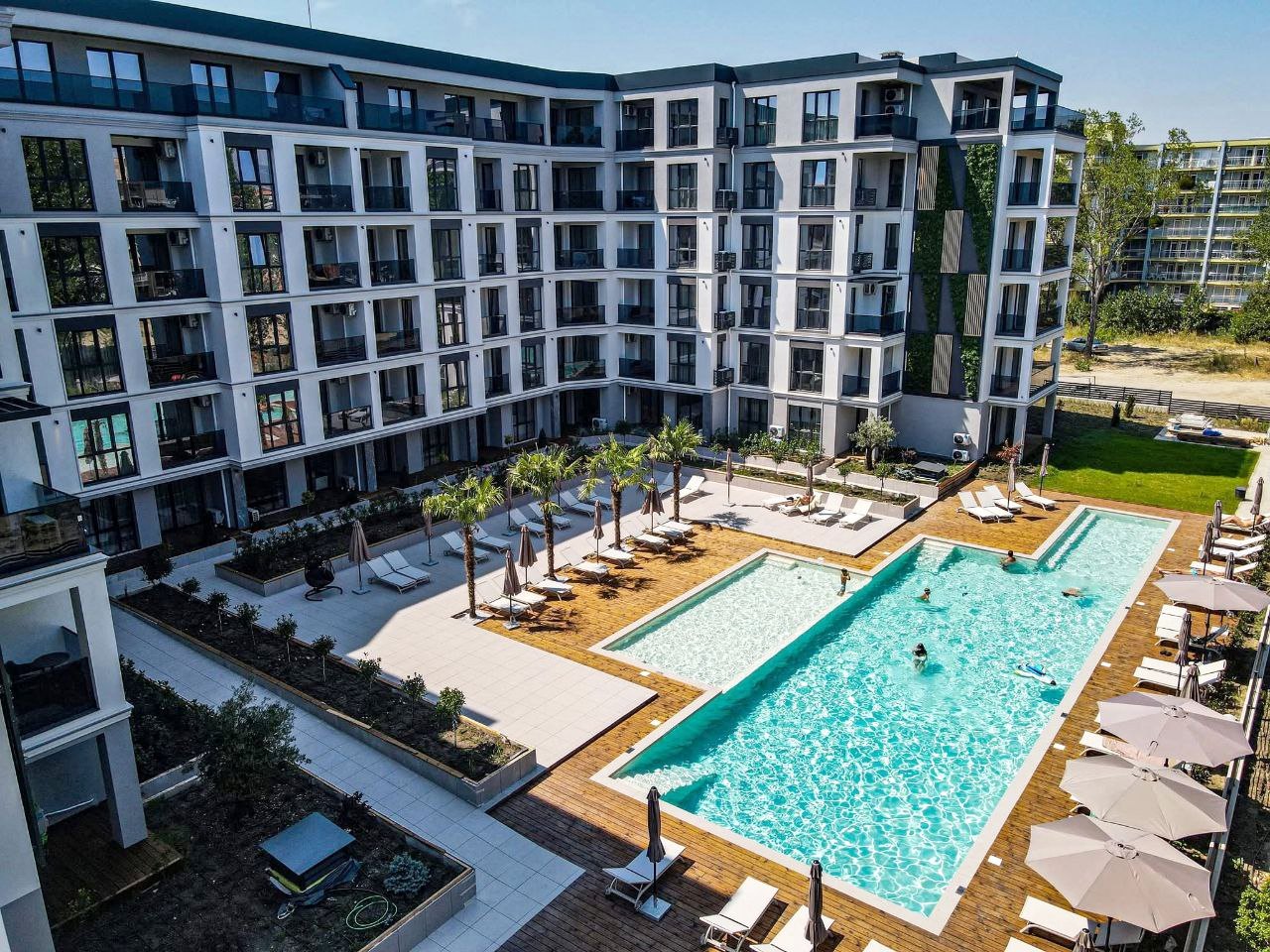 Квартира на Солнечном берегу, Болгария, 50 м² - фото 14