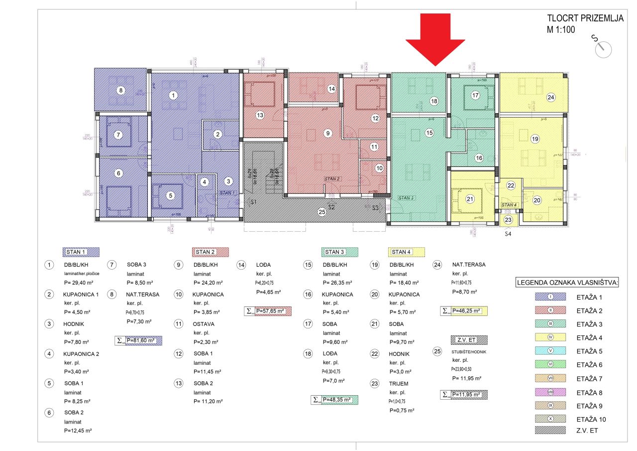 Квартира в Задаре, Хорватия, 53 м² - фото 5
