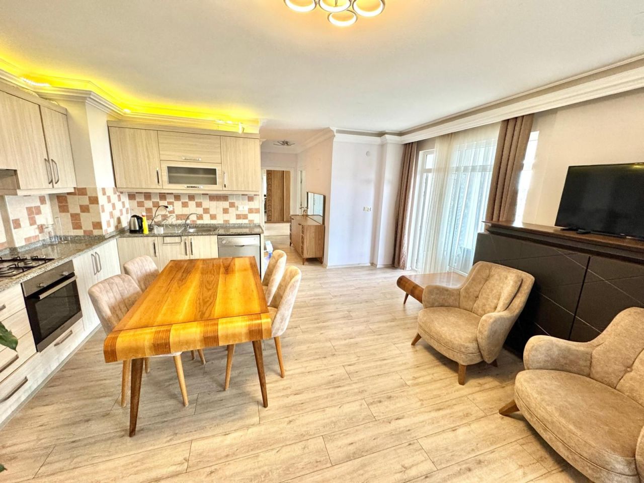 Апартаменты в Алании, Турция, 110 м² - фото 9