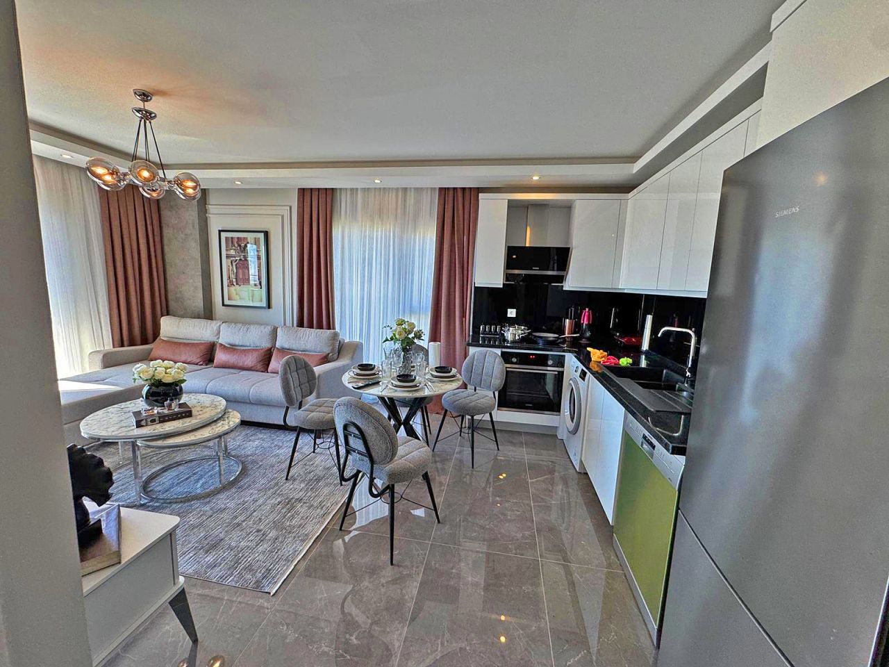 Апартаменты в Алании, Турция, 50 м² - фото 8