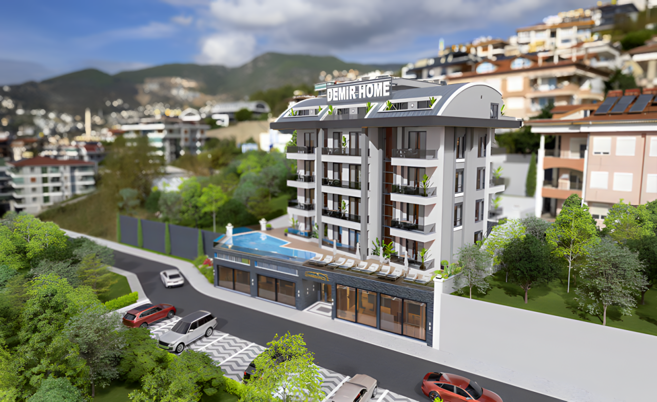 Апартаменты в Алании, Турция, 50 м² - фото 2