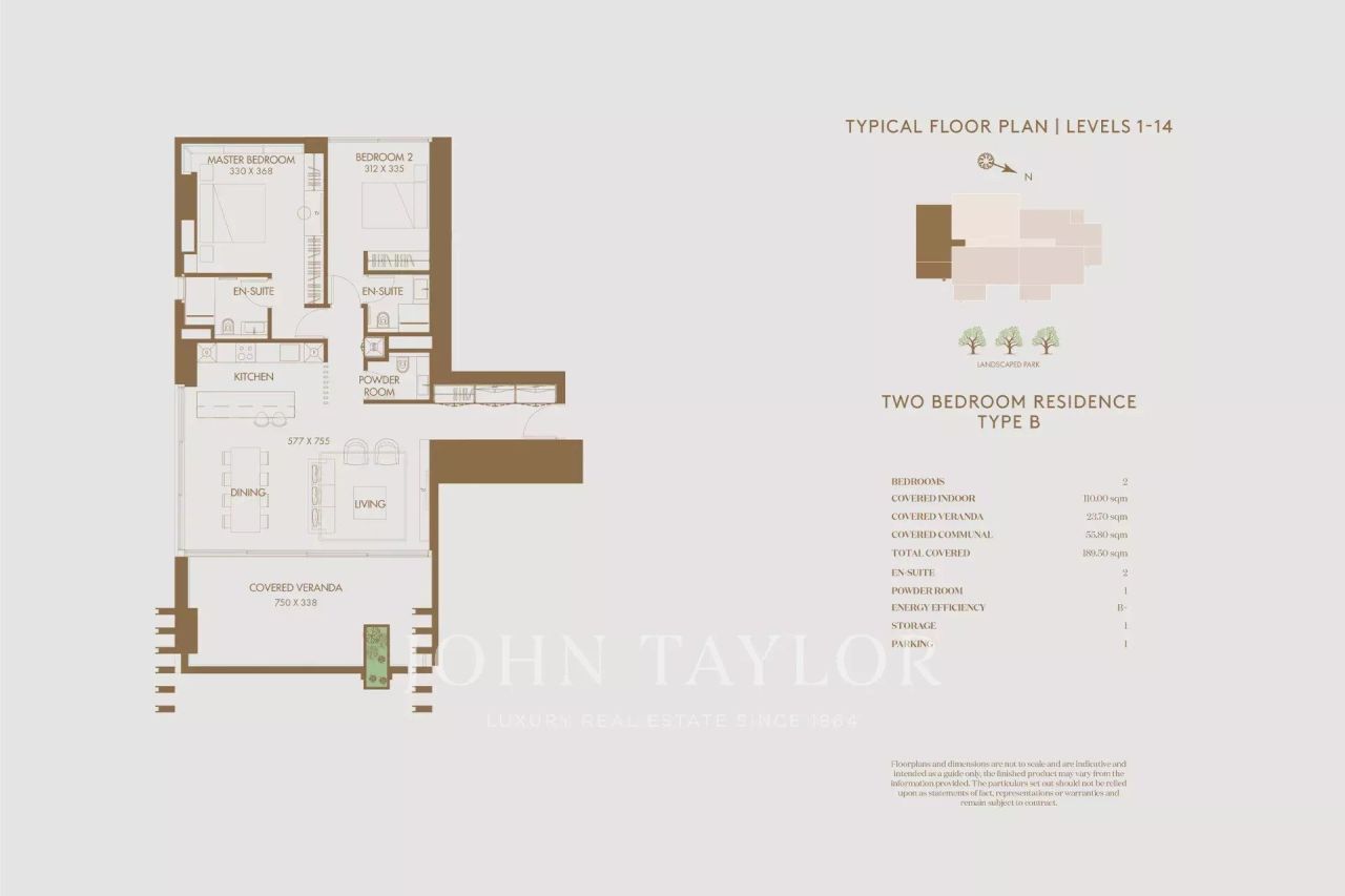 Квартира в Никосии, Кипр, 106 м² - фото 13