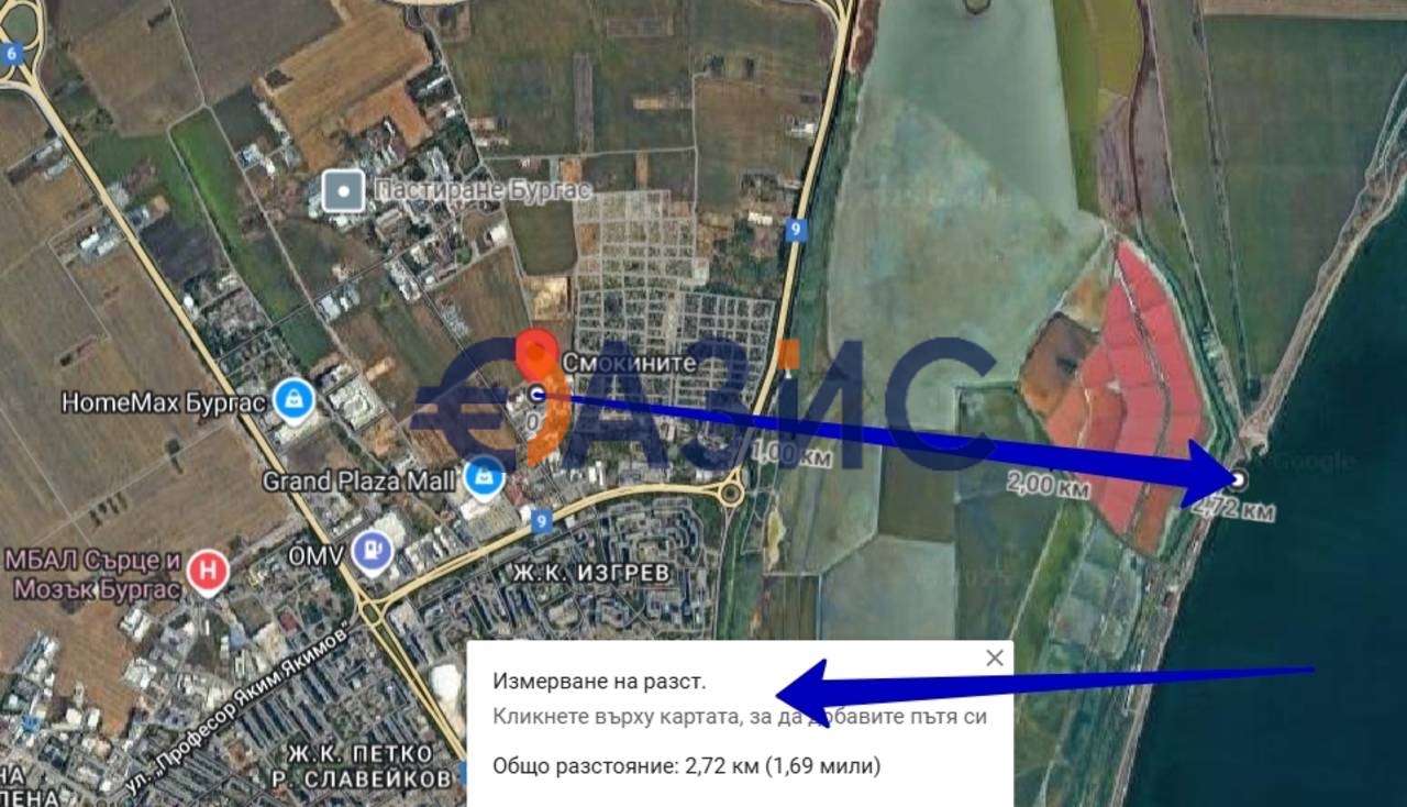 Апартаменты в Бургасе, Болгария, 61.4 м² - фото 14