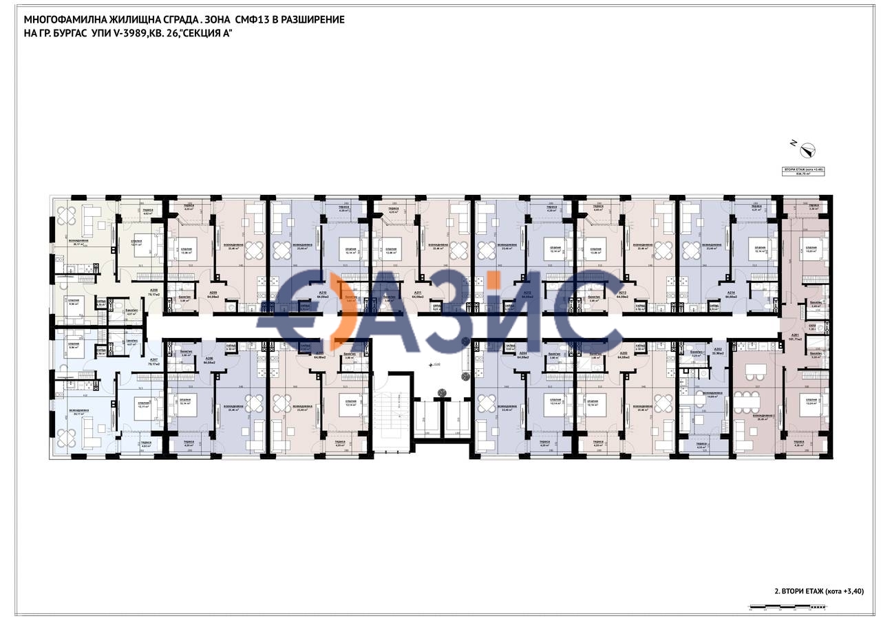 Апартаменты в Бургасе, Болгария, 111 м² - фото 15
