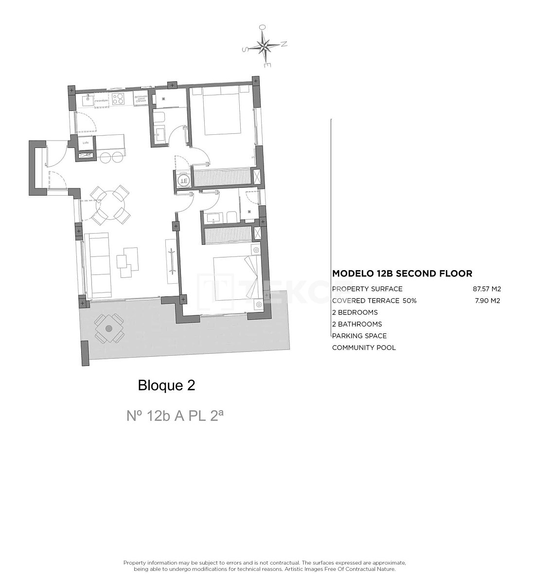 Апартаменты в Лос Алькасарес, Испания, 115 м² - фото 6