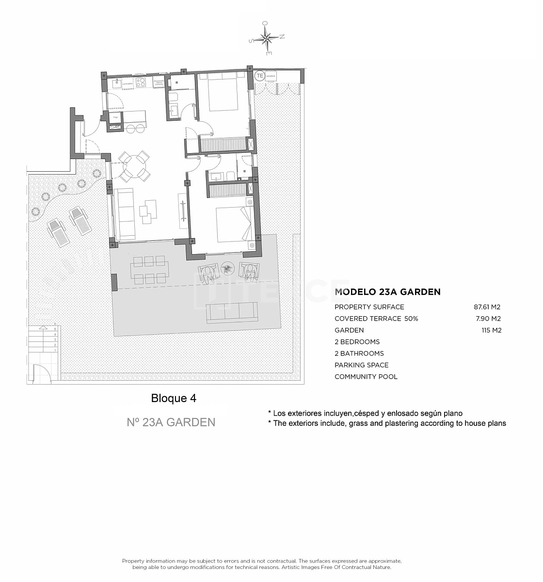 Пентхаус в Лос Алькасарес, Испания, 115 м² - фото 8