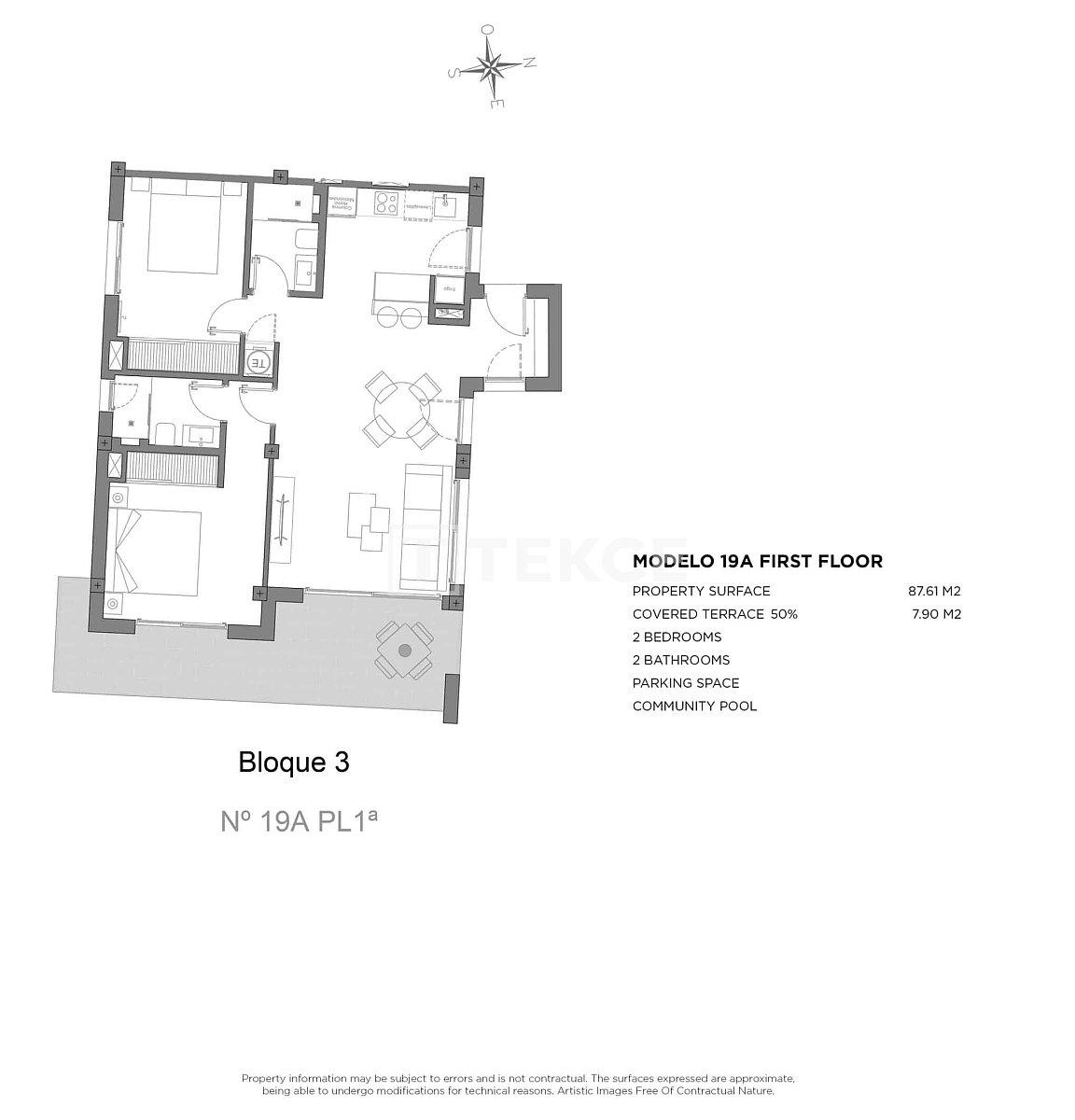 Апартаменты в Лос Алькасарес, Испания, 117 м² - фото 10