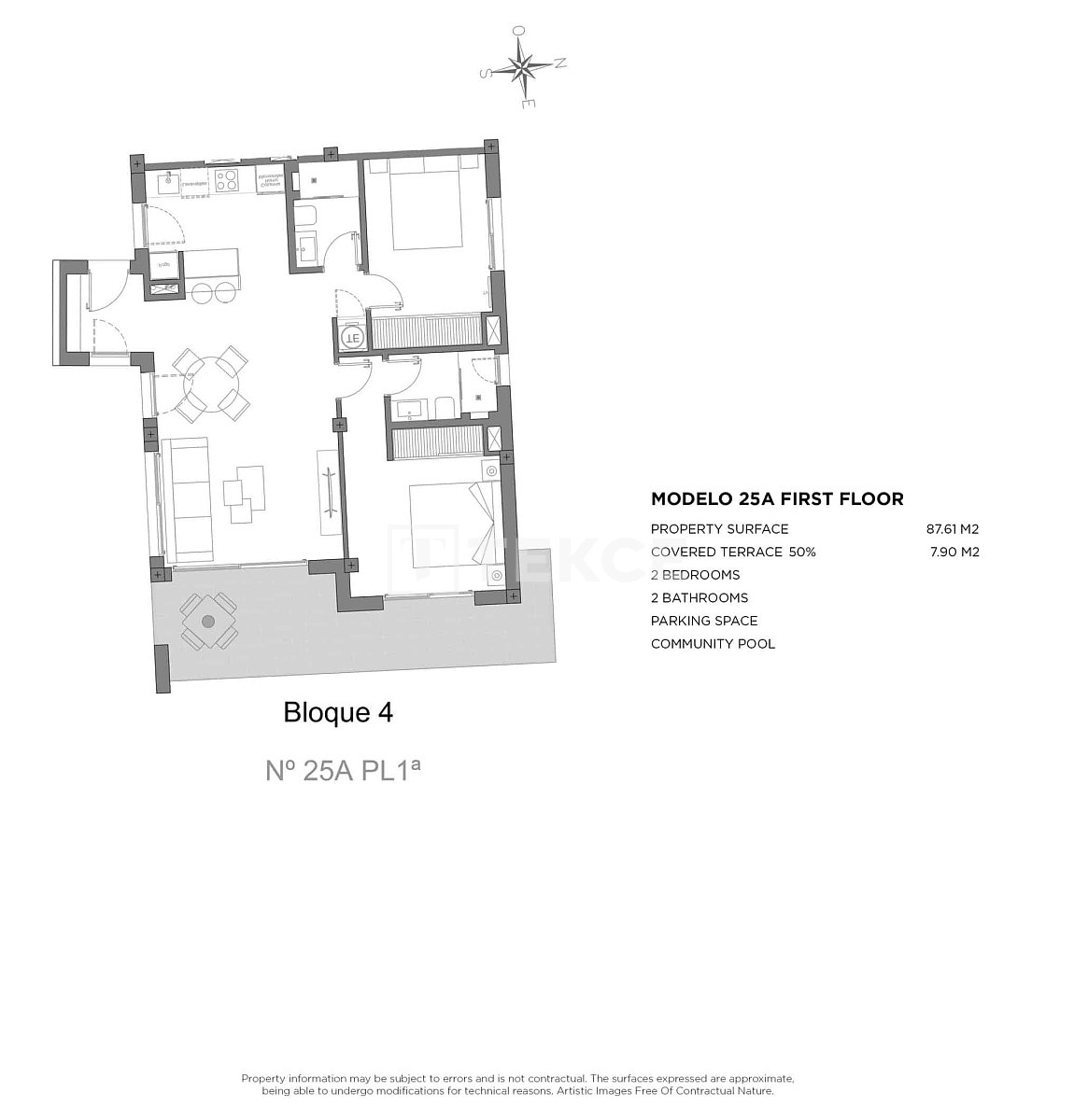 Апартаменты в Лос Алькасарес, Испания, 117 м² - фото 13