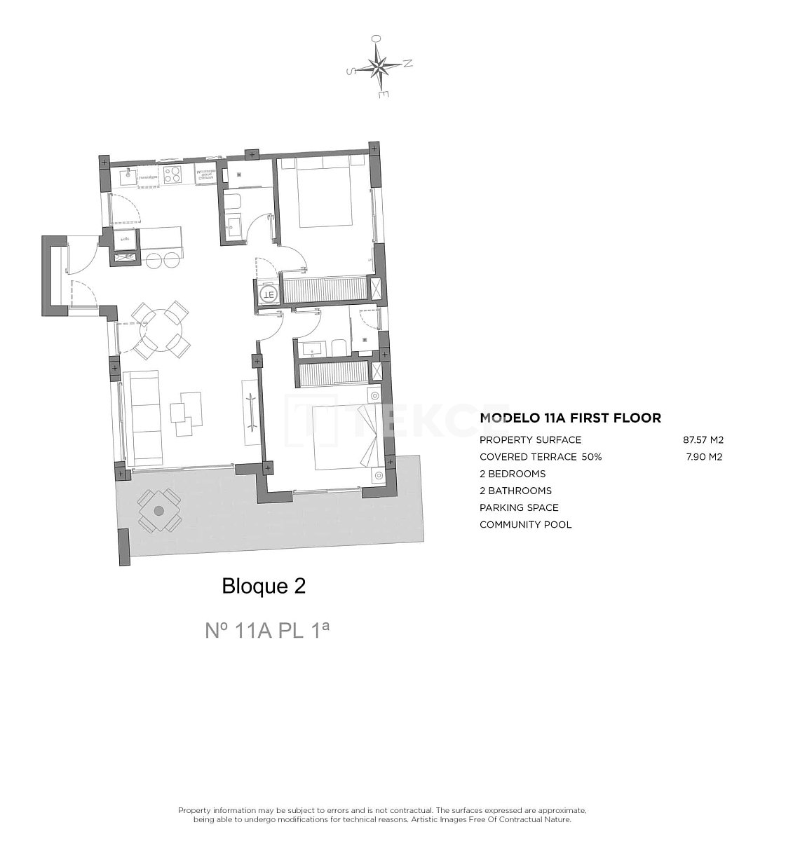 Апартаменты в Лос Алькасарес, Испания, 117 м² - фото 15