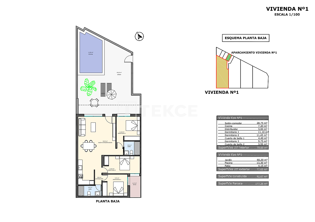 Пентхаус в Пилар-де-ла-Орадада, Испания, 105 м² - фото 15