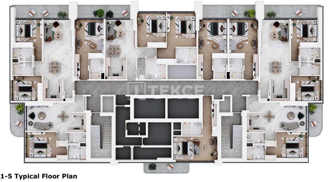 Апартаменты в Дубае, ОАЭ, 49 м² - фото 17