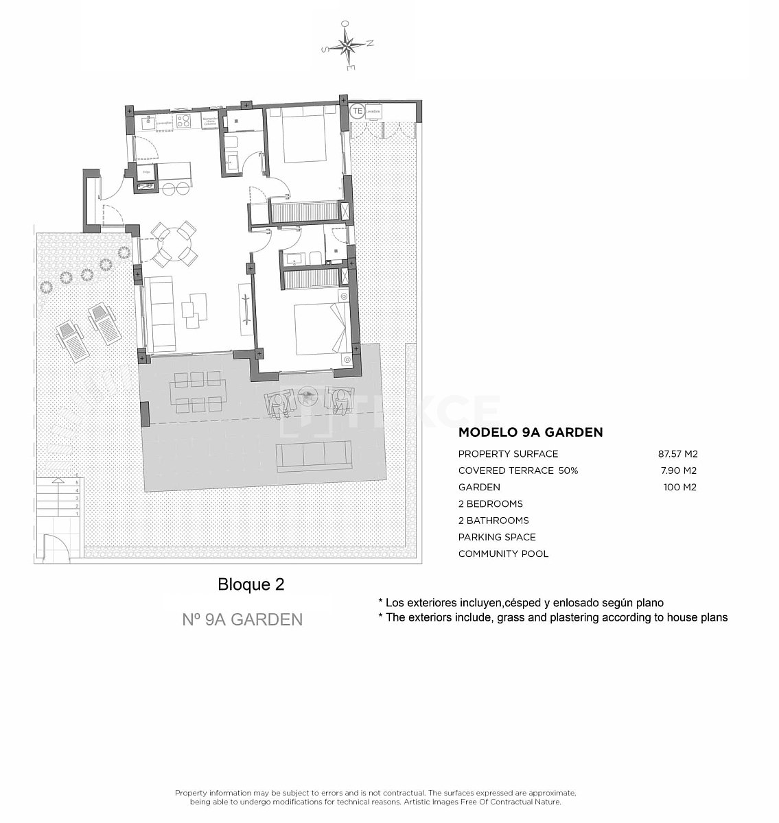 Апартаменты в Лос Алькасарес, Испания, 95 м² - фото 17