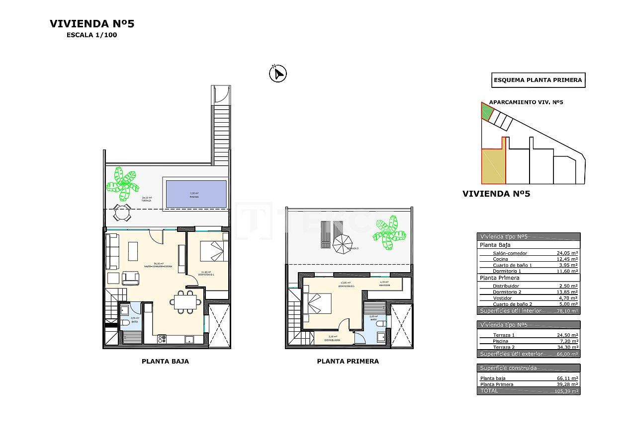 Пентхаус в Пилар-де-ла-Орадада, Испания, 105 м² - фото 19