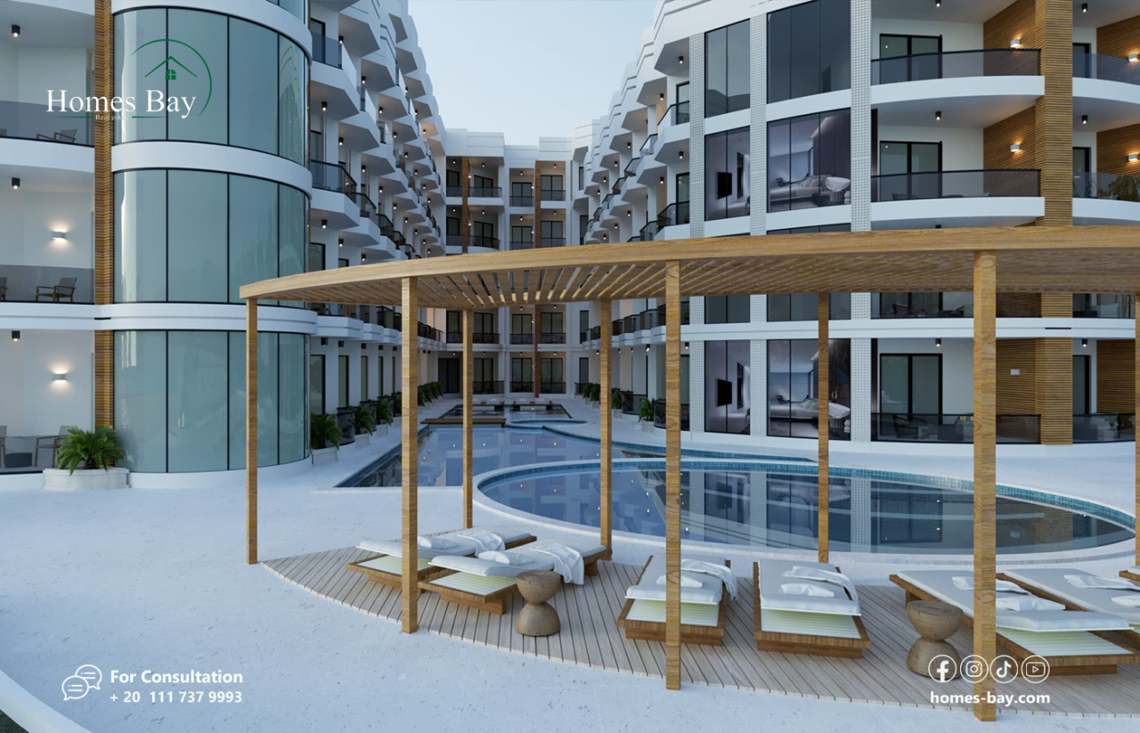 Апартаменты в Хургаде, Египет, 44 м² - фото 1
