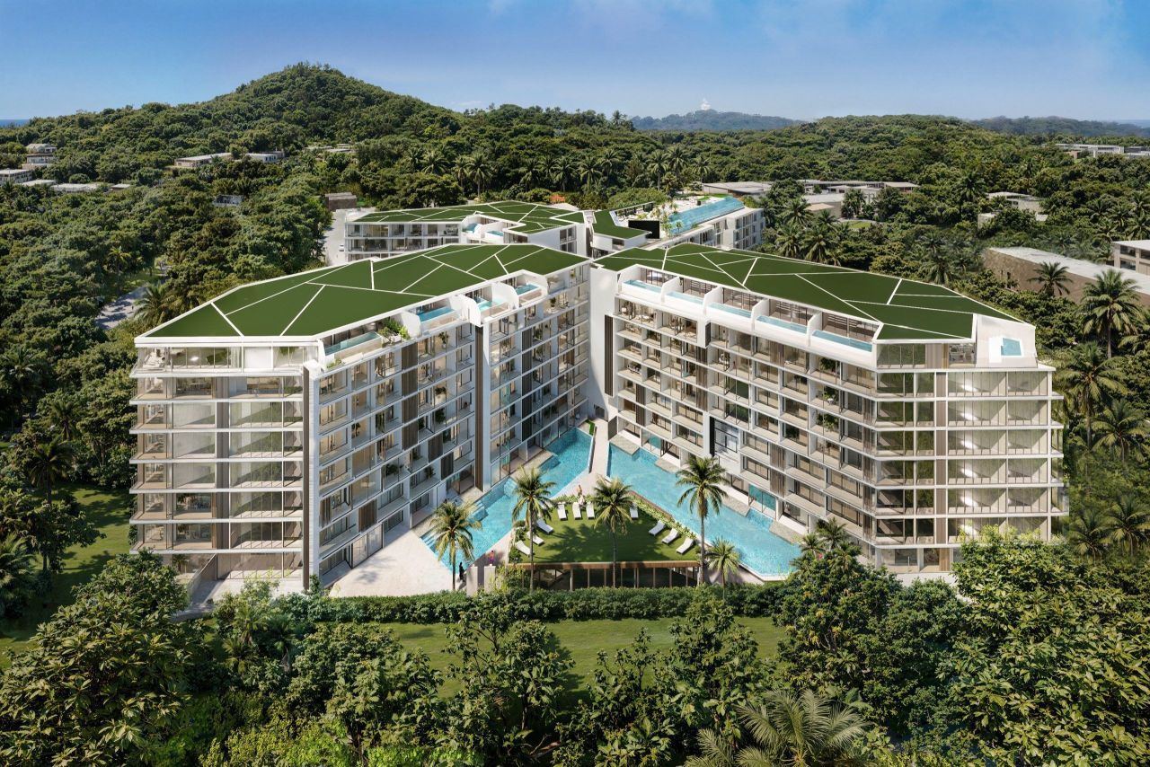 Апартаменты на острове Пхукет, Таиланд, 35 м² - фото 1