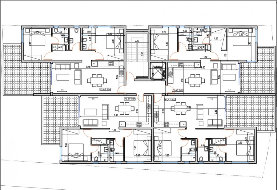 Апартаменты в Ларнаке, Кипр, 114 м² - фото 5