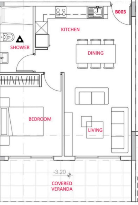 Апартаменты в Пафосе, Кипр, 63 м² - фото 8