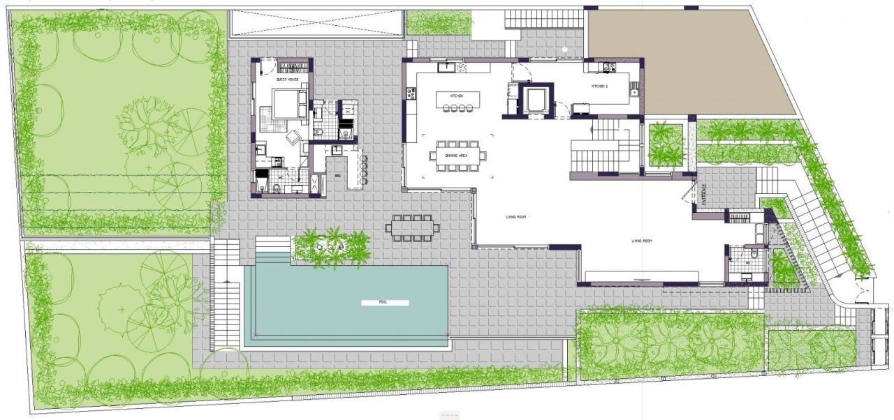 Вилла в Лимасоле, Кипр, 823 м² - фото 19