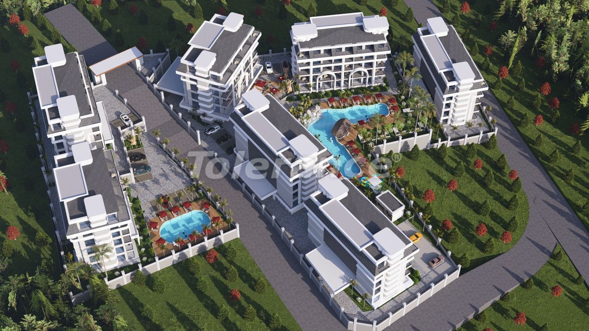 Апартаменты в Алании, Турция, 43 м² - фото 4