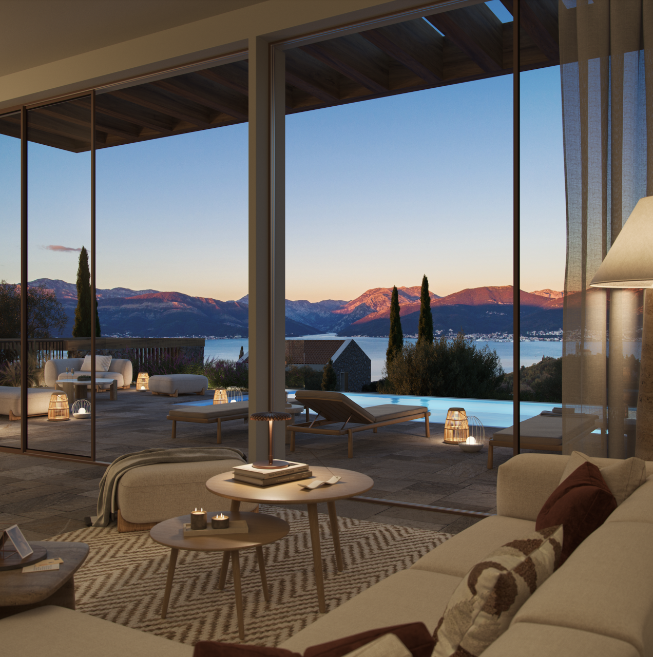 Вилла на полуострове Луштица, Черногория, 400 м² - фото 7