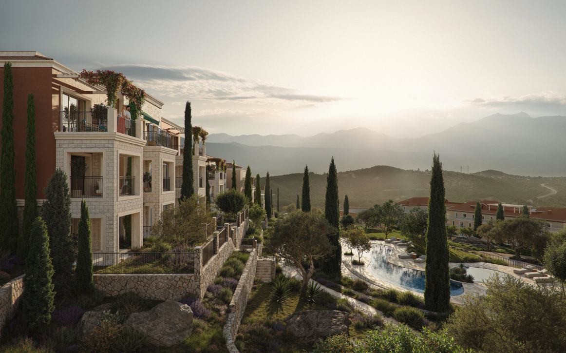 Апартаменты на полуострове Луштица, Черногория, 45 м² - фото 6