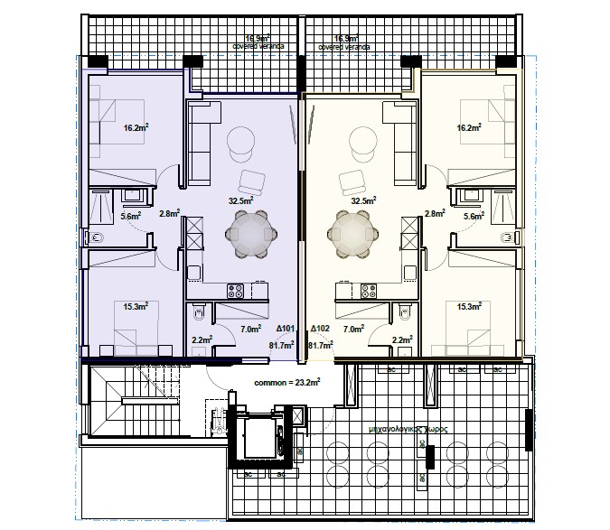 Апартаменты в Лимасоле, Кипр, 99 м² - фото 13