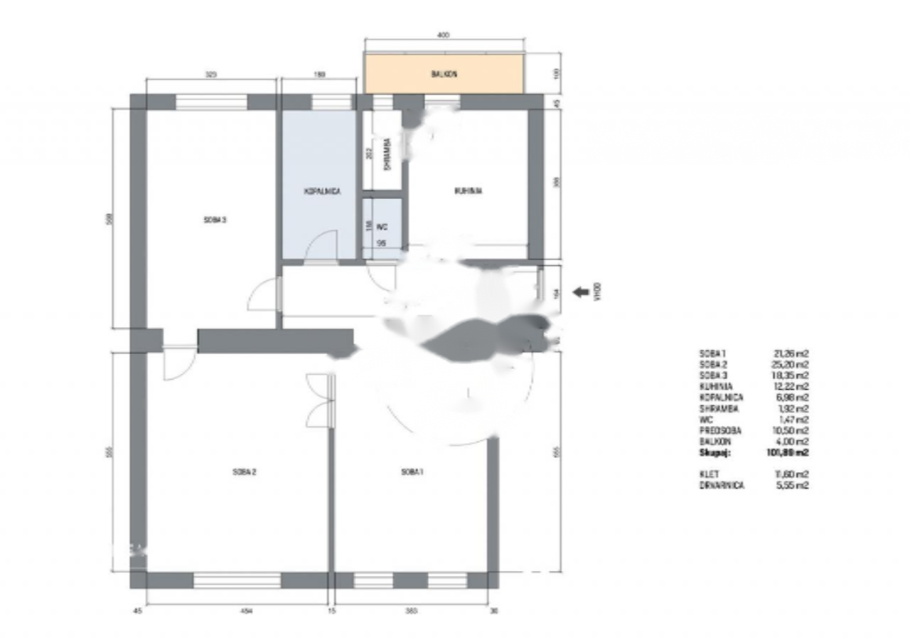 Квартира в Любляне, Словения, 118 м² - фото 2