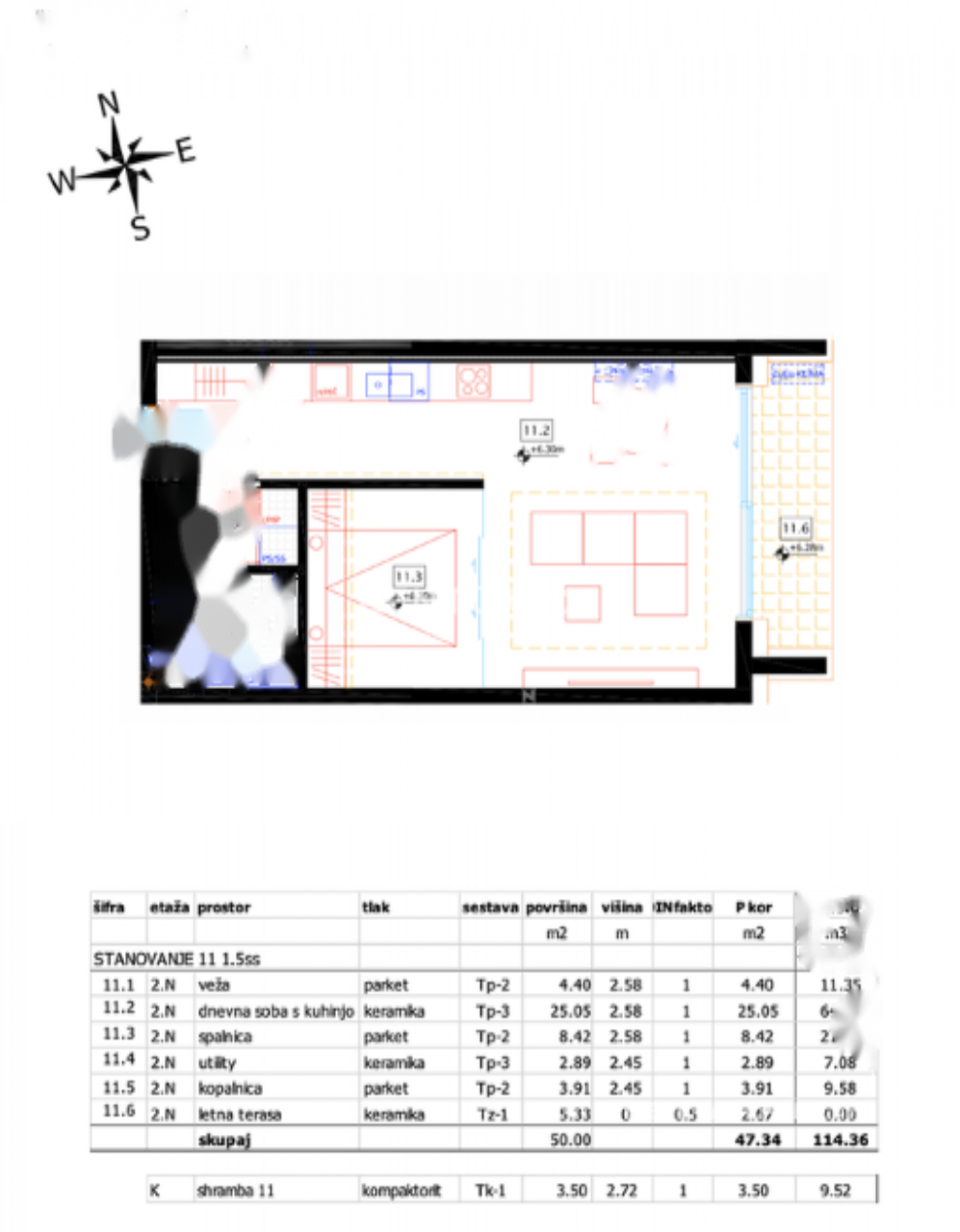 Квартира в Любляне, Словения, 50 м² - фото 2