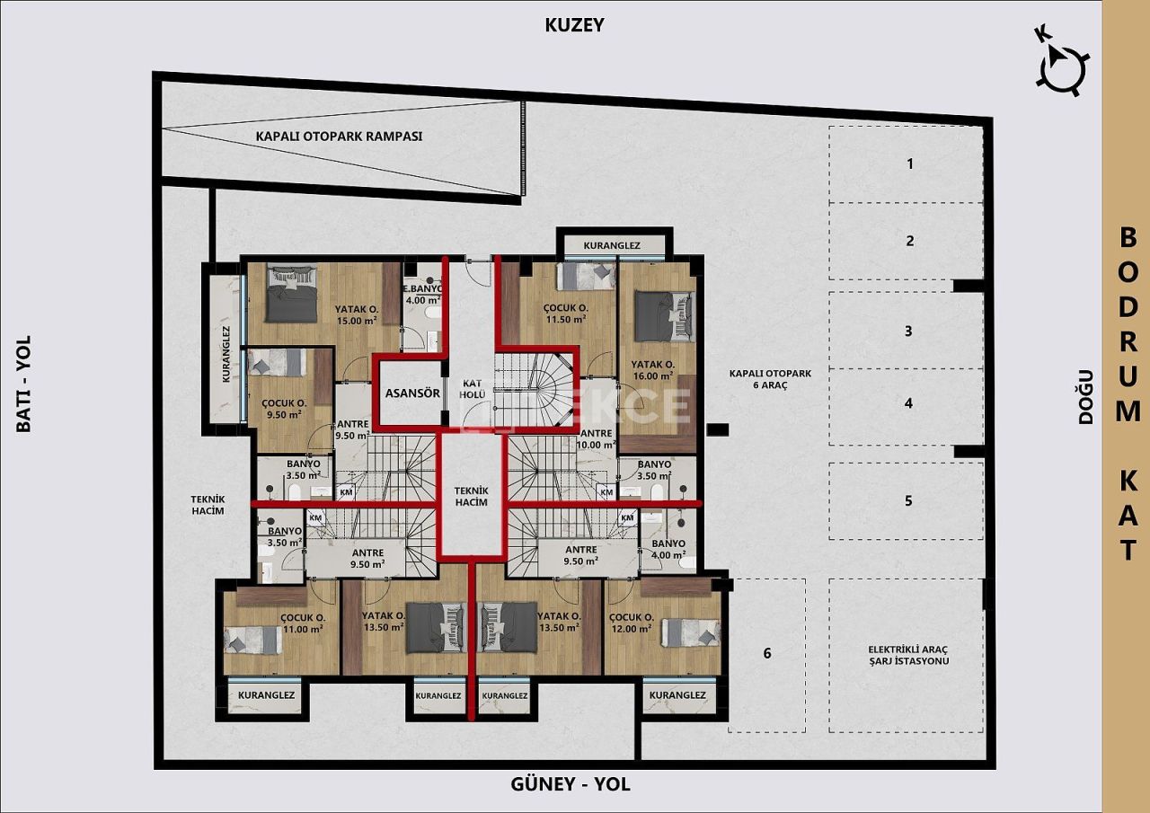 Апартаменты в Анталии, Турция, 125 м² - фото 12