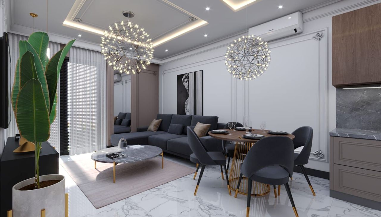 Квартира в Алании, Турция, 50 м² - фото 1